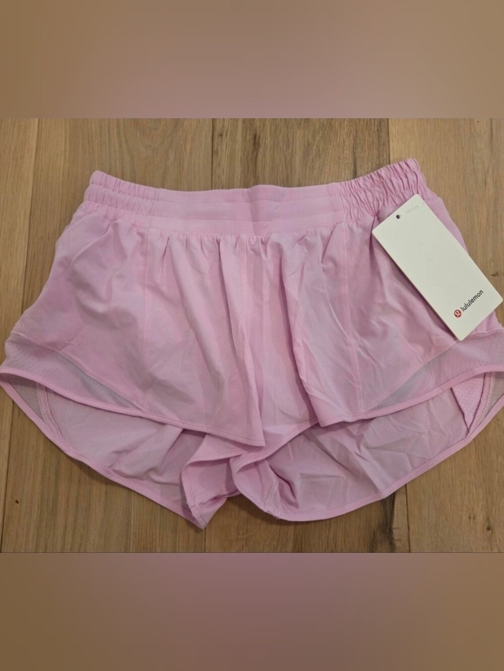 Lululemon Hotty Hot LR Lined Short 2.5" Vita Pink Size 8